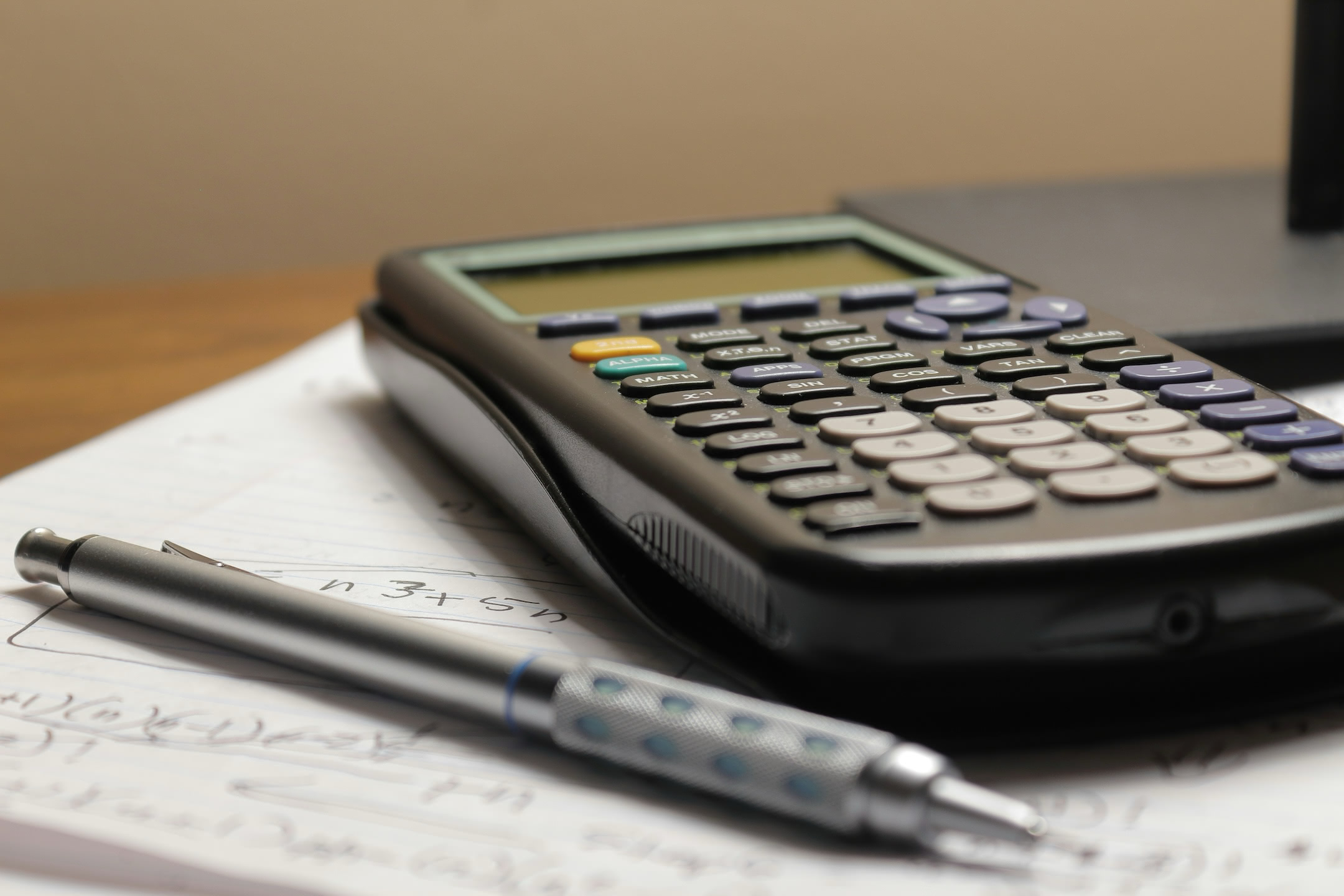 Calculator background